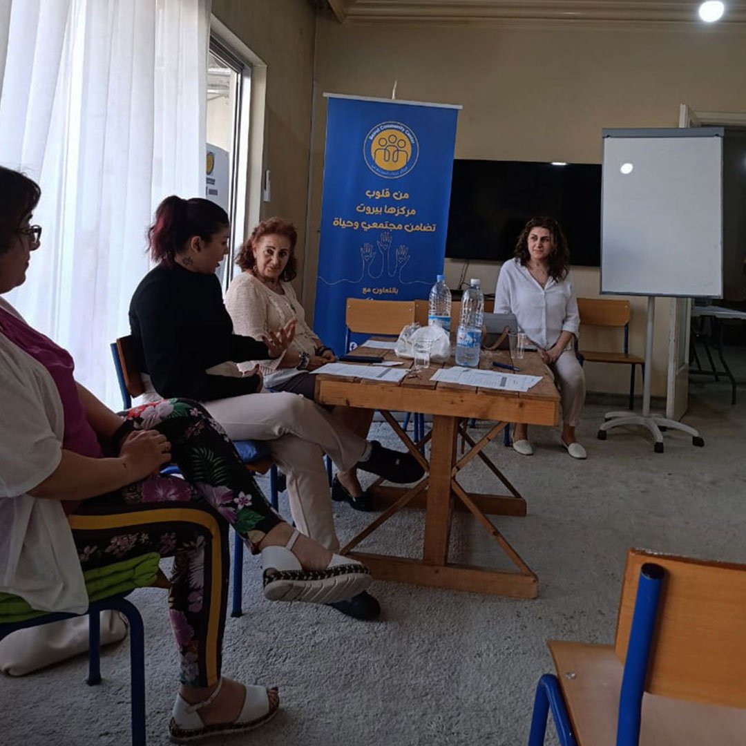 Community session focused on emotional wellbeing