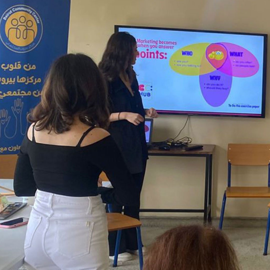 Participants during the digital identity session